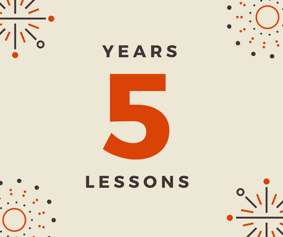 5 lessons from 5 years of self-employment